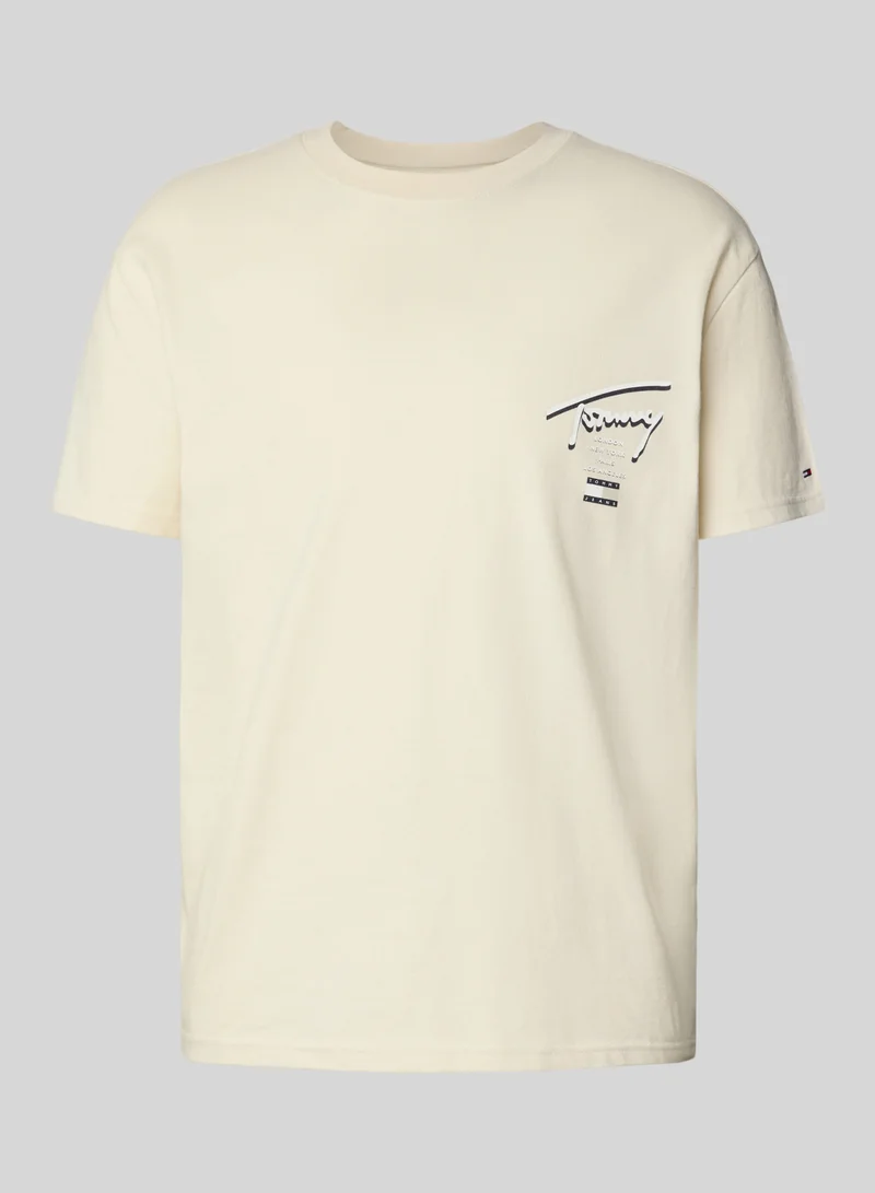 TOMMY JEANS Signature Back Logo Jersey T-Shirt